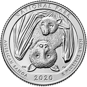 2020 Quarter - D - American Samoa National Park reverse